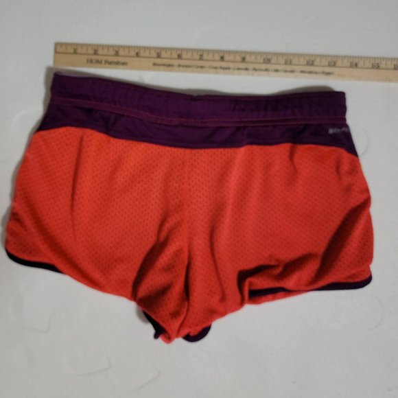 Nike Dri fit Coral and Purple Running Shorts Size Small - Picture 2 of 9